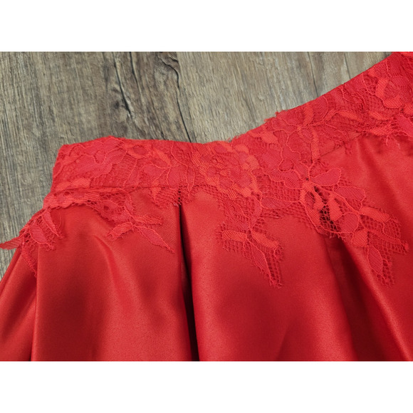 Dave and Johnny A5449 Short 2 Piece Red Dress Lace Size 5/6 Small - Picture 4 of 8